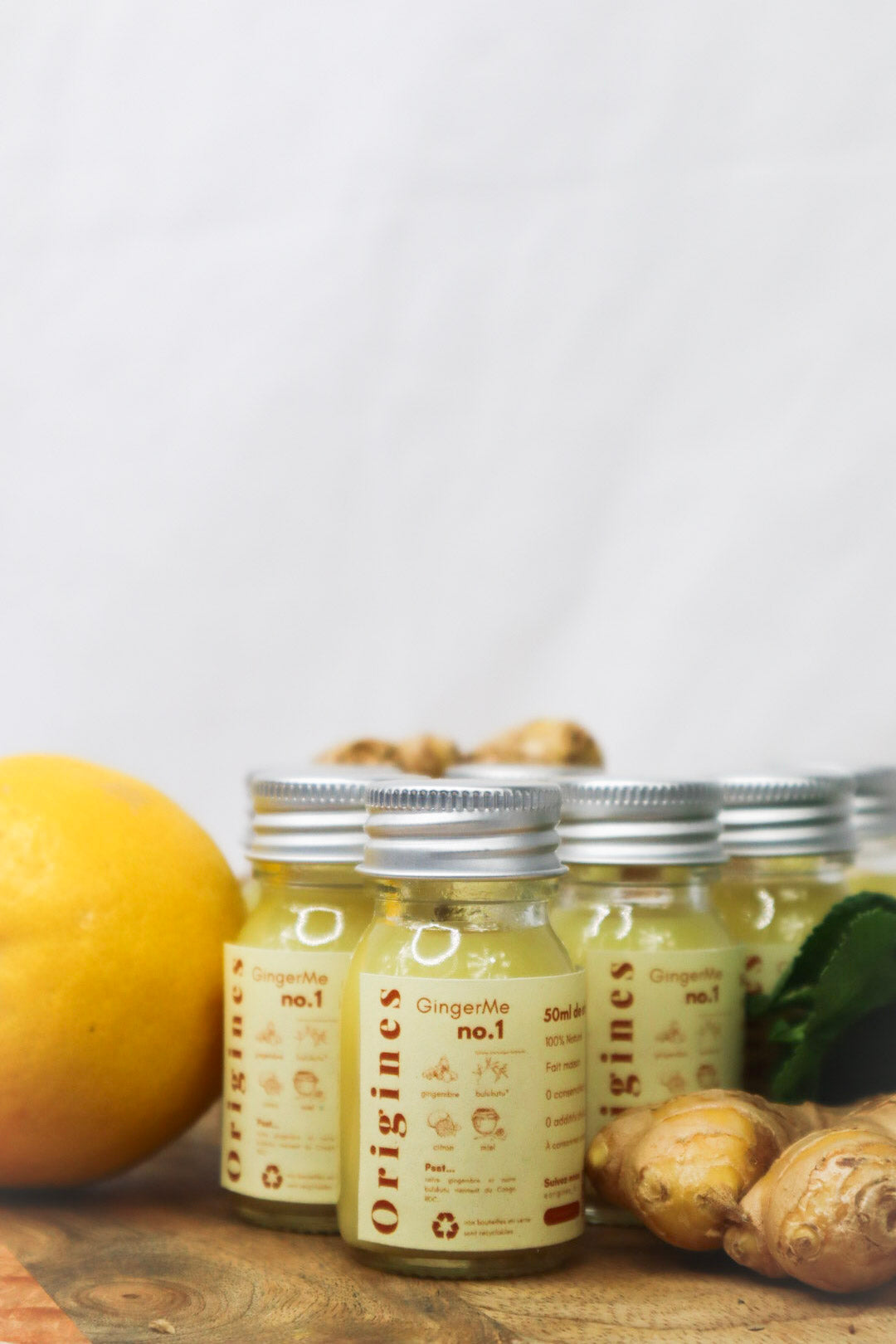 GingerMe - La cure de shots au gingembre