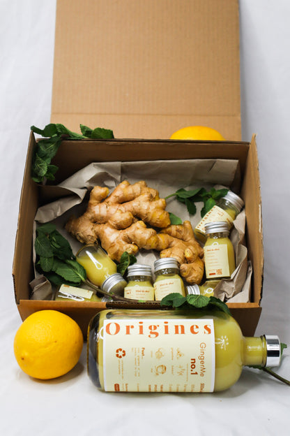 GingerMe - La cure de shots au gingembre